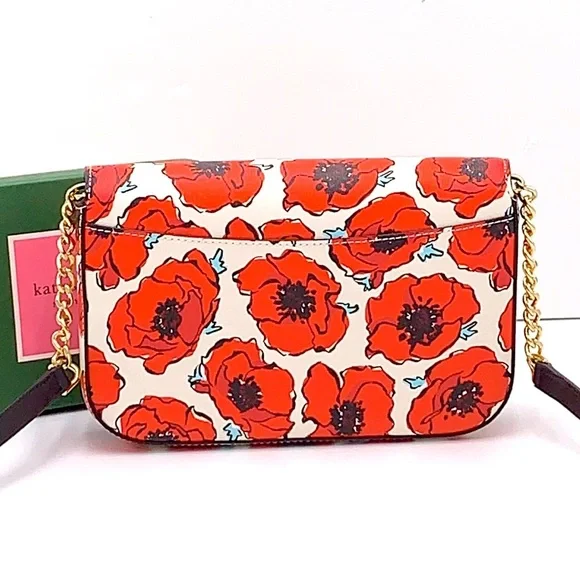 Kate Spade Kristi Poppy Printed
Flap Crossbody
Cream Multi with Light Go… - Picture 11 of 14